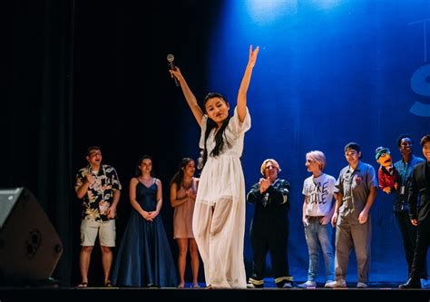 Students light up the stage at the 2020 Talent Show - SCAD District