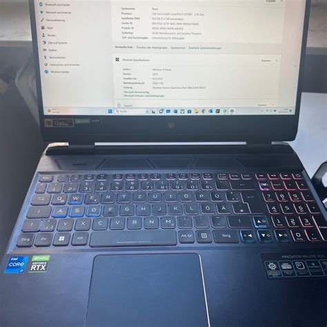 Gaming Laptop Acer Predator Geforce Rtx 3060 In 76646 Bruchsal Für 1