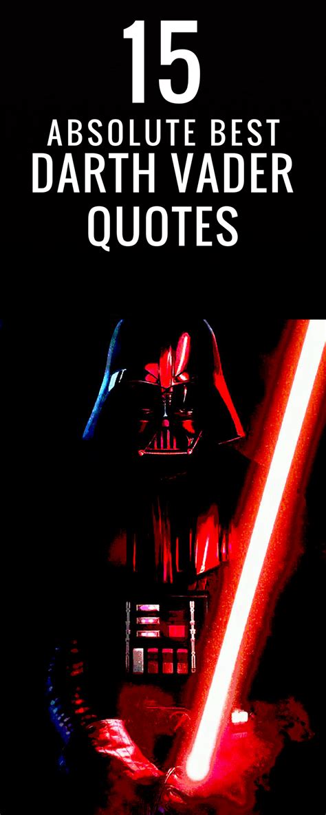 Darth vader (star wars : Best Darth Vader Quotes - ShortQuotes.cc