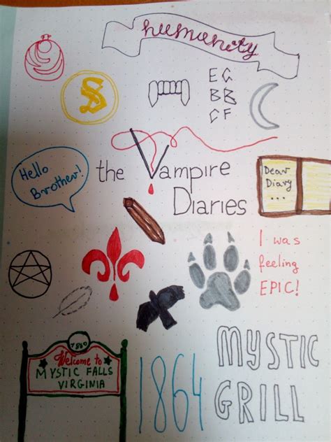 The Vampire Diaries Drawing Vampire Drawings Vampire Diaries