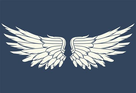 Angel Wings Logo Vector Art Icons And Graphics For Free Download