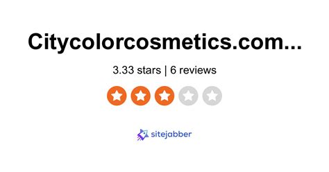 City Color Reviews 6 Reviews Of Sitejabber