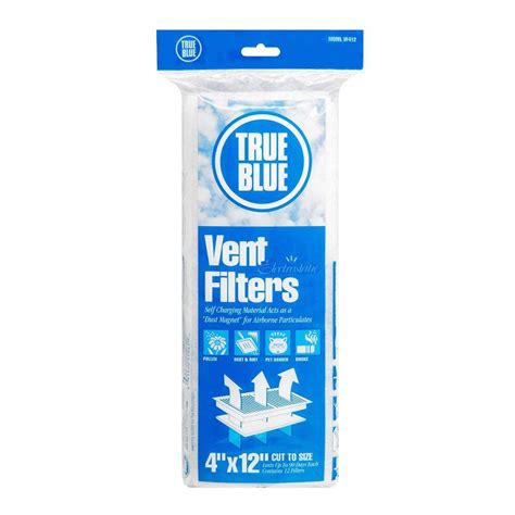Also anytime you have a cold duct in a enclosed space. True Blue 12 in. x 4 in. Electrostatic FPR 2 Vent Filter ...