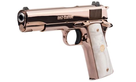 Talo Colt Custom Rose Gold 1911 The Mag Life