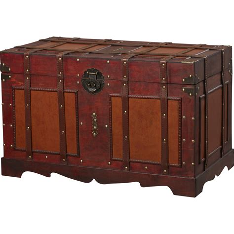Trent Austin Design Bluff Trail Antique Style Steamer Trunk And Reviews