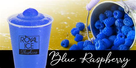 Blue Raspberry Royal Ice Slushie Royal House Beverages