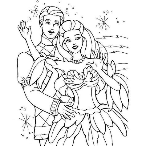 Coloriage Barbie Et Ken  OHBQ.info