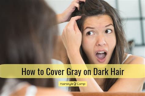 List Of 20 How To Hide Grey Hair On Dark Hair