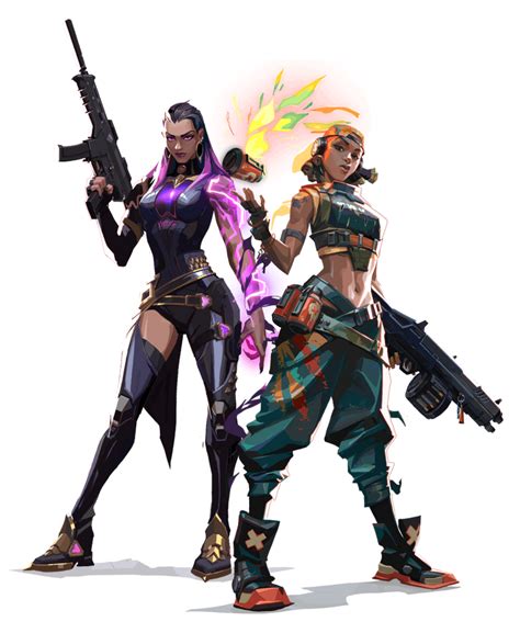 Raze And Reyna Render By Lynwulf On Deviantart