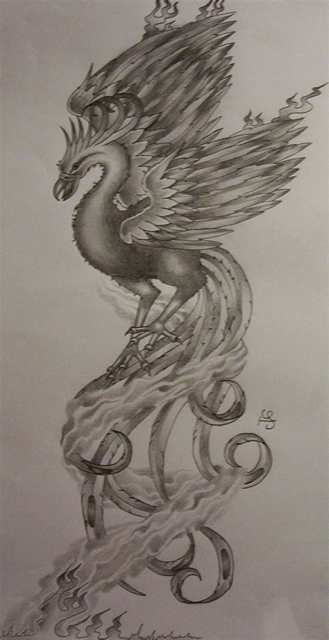13 best phoenix tattoo designs. phoenix tattoo design by tattoosuzette on DeviantArt