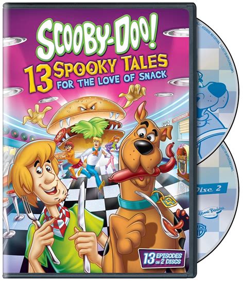 Scooby Doo 13 Spooky Tales Love Of Snack 2pc Dvd Region 1 Ntsc Us Import Amazones Cine Y