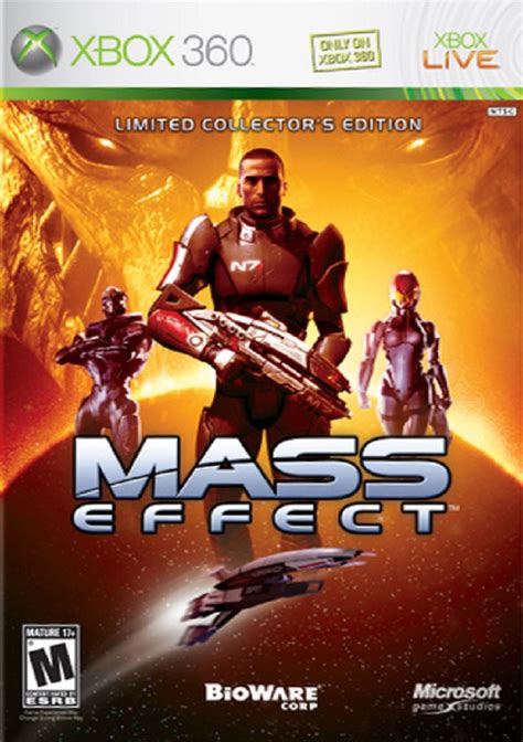 Mass Effect Collectors Edition Xbox 360 Game