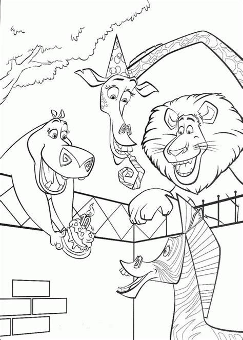 Download free printable coloring pages for kids.print out free writing practice worksheets for preschoolers. Madagascar Coloring Pages - Coloringpages1001.com