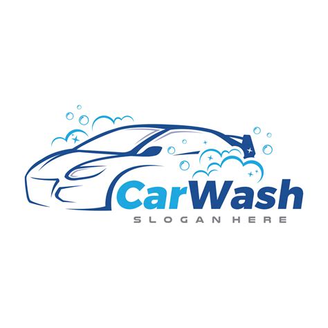 Car Wash Logo Auto Spa Logo Inspiration Vector 20329955 Vector Art At