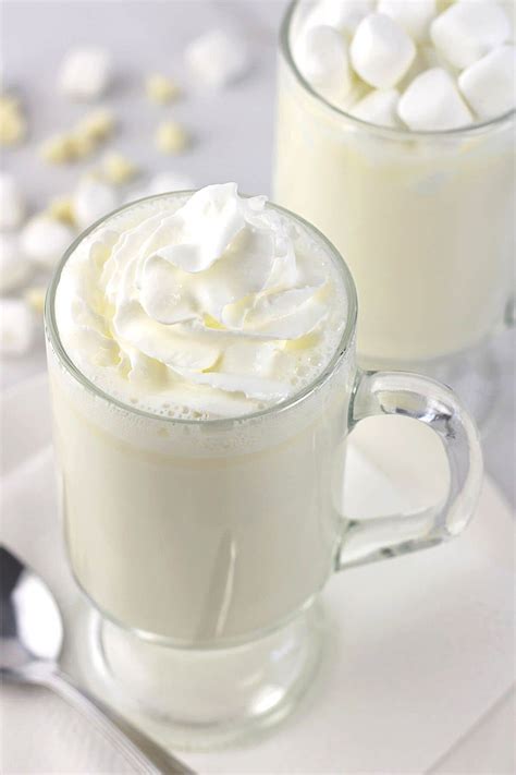 Easy White Hot Chocolate Now Cook This