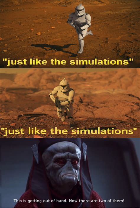 This Is Nothing Like The Simulations R Starwarsbattlefront