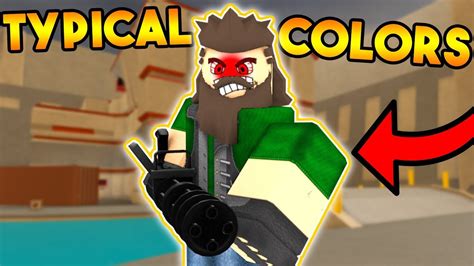 ARSENAL PLAYER PLAYS TYPICAL COLORS 2 FOR THE FIRST TIME ROBLOX