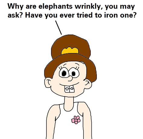 Luan Loud Telling A Wrinkly Elephant Joke By Mikejeddynsgamer89 On