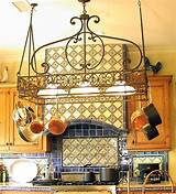 Images of Kitchen Light And Pot Rack