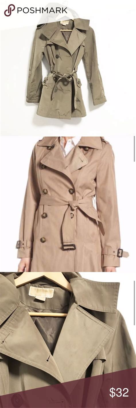 Get the best deals on michael michael kors trench coat and save up to 70% off at poshmark now! Michael Kors. Olive green rain resistant jacket Michael ...
