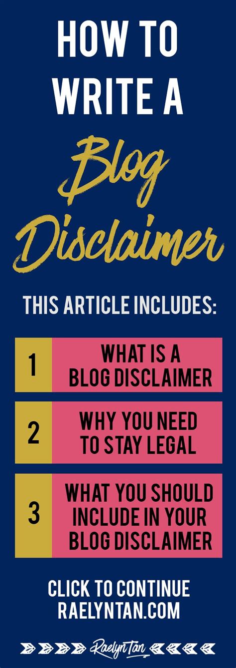 How To Write A Blog Disclaimer In 2023 Blog Writing Business Blog