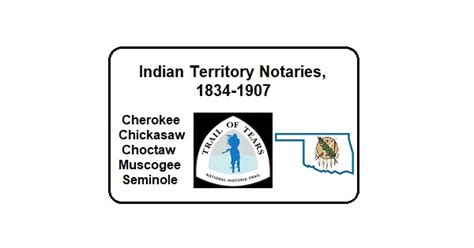 Certified signing agents with over a decade of experience. Indian Territory Notaries, 1834-1907 - Notary Colorado Springs