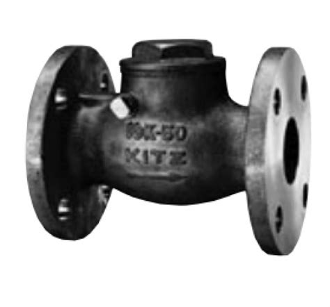 KITZ Stainless Steel Swing Check Valve SCS14A 10k Psi. Flanged 1/2 Inch ...