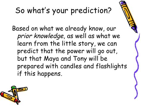 Making Predictions Presentation