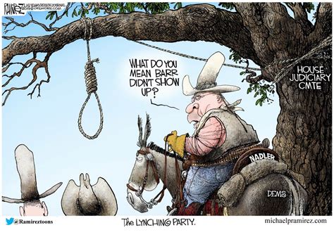The Democrat Lynching Party Michael P Ramirez America S Premiere Editorial Cartoonist