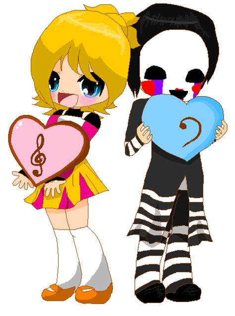 Toy Chica X Marionette Page Dolls By Jj The Hamster On