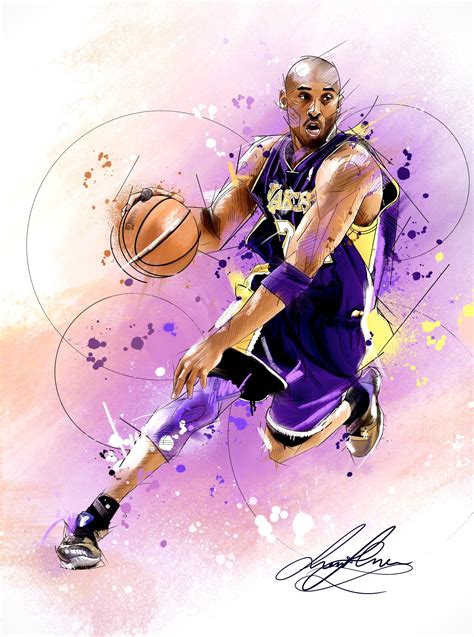 Kobe Bryant Limited Edition Print Etsy