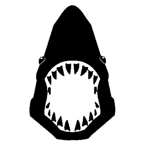 Free 215 Silhouette Shark Jaws Svg Svg Png Eps Dxf File
