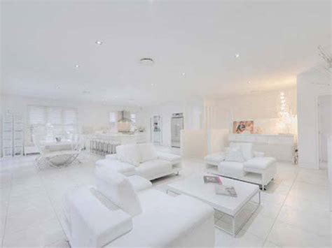 20 Beautiful All White Living Room Ideas