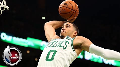 jayson tatum leads celtics past 76ers on opening night nba highlights youtube