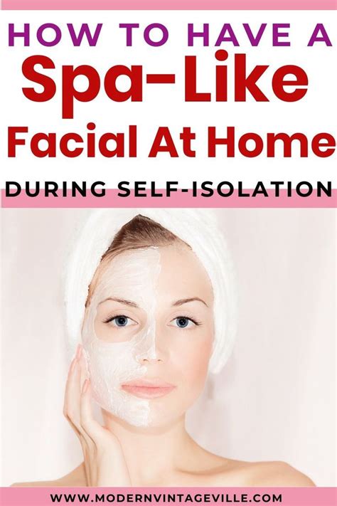 How To Do Facial At Home With Homemade Natural Products In 2020