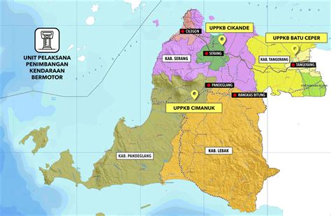 Gambar Peta Provinsi Banten Lengkap