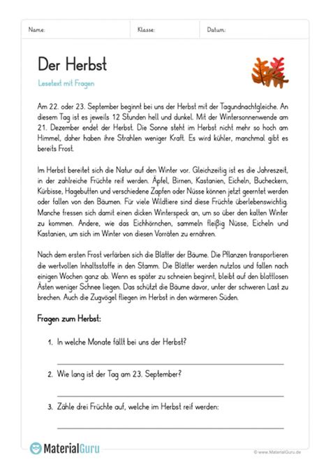 Ich freue mich, ihnen auf dieser seite meine übungen im bereich deutsch als fremdsprache präsentieren zu können! Lesetexte Klasse 4 Zum Ausdrucken