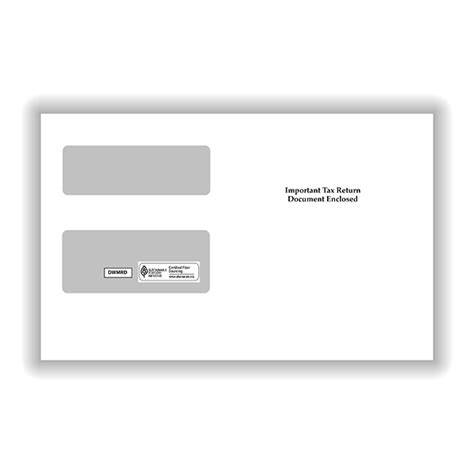 1099 Double Window Envelope Formstax