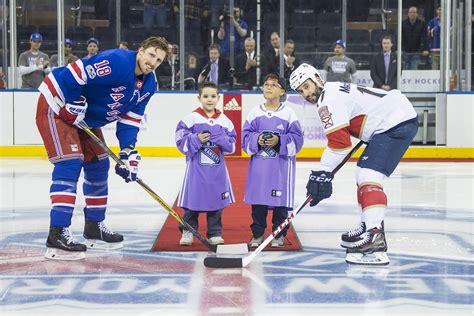 Welcome to the official rangers facebook page where you can keep up to. Rangers Hockey Fights Cancer 2017 | Garden of Dreams ...