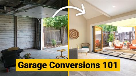 Garage Conversion 101 How To Turn A Garage Into Living Space Youtube