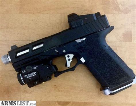 Armslist For Saletrade Glock 19 Gen 3 P80 Frame With 200 Rmr Green
