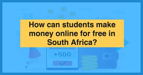 How To Make Money Online In South Africa 12 Proven Ways Sell Saas