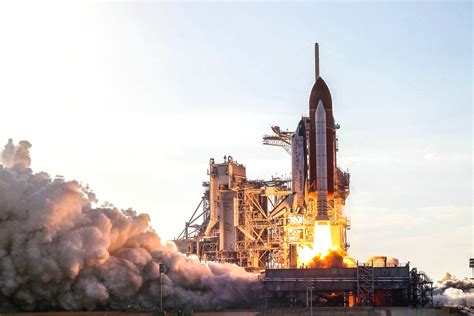 Space Shuttle Columbia Climbs Into Orbit From Launch Pad 39b On Nov 1