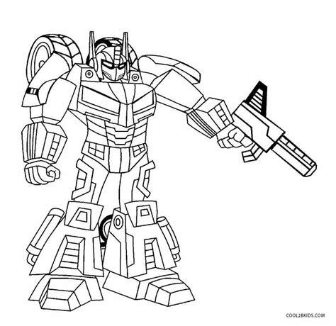 Robots simple robots coloring pages for kids to print color. Free Printable Robot Coloring Pages For Kids | Cool2bKids
