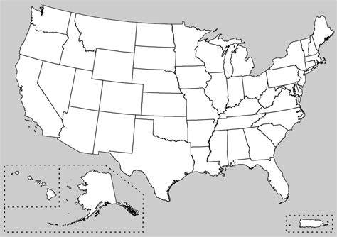 Unlabeled Us Map Quiz Printable Editable Blank Calendar 2017