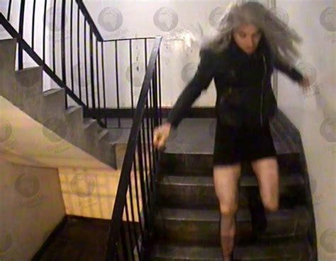 Sex Attacker Mark Brown Caught On Cctv In Wig And Dress Disguise