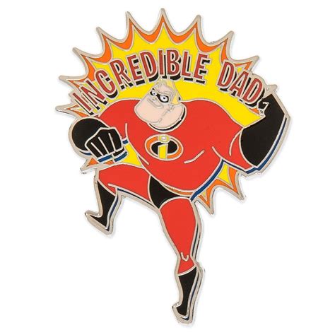 Mr Incredible Incredible Dad Pin Now Available For Purchase Dis