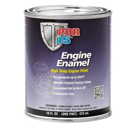 Buy Por 15 High Temperature Engine Paint Engine Enamel 16 Fluid