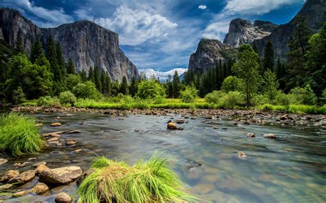 Parque Nacional De Yosemite Da Califórnia Paisagem De Viagem Hd