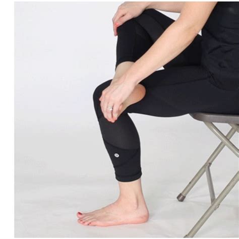 A person's entire body changes when. Right Cross leg ankle stretch - Exercise How-to - Workout ...